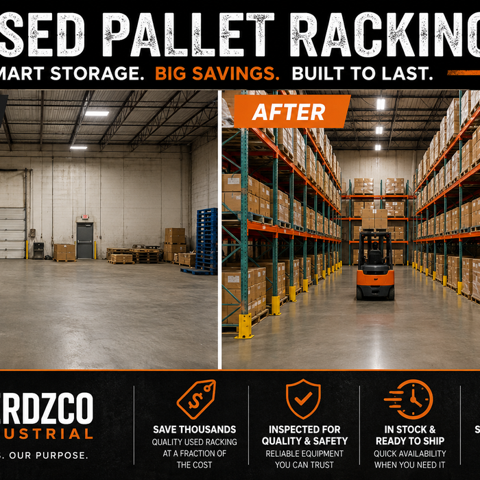 Used Pallet Racking: The Smart Investment That Helps Growing Businesses Save Thousands
