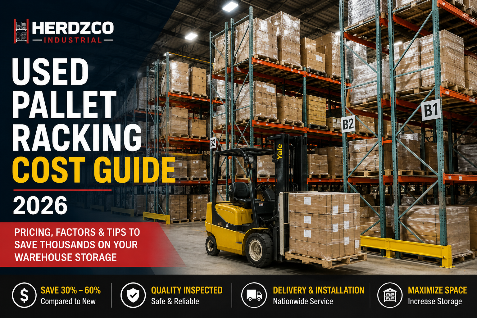 How Much Does Used Pallet Racking Cost in 2026? A Complete Pricing Guide