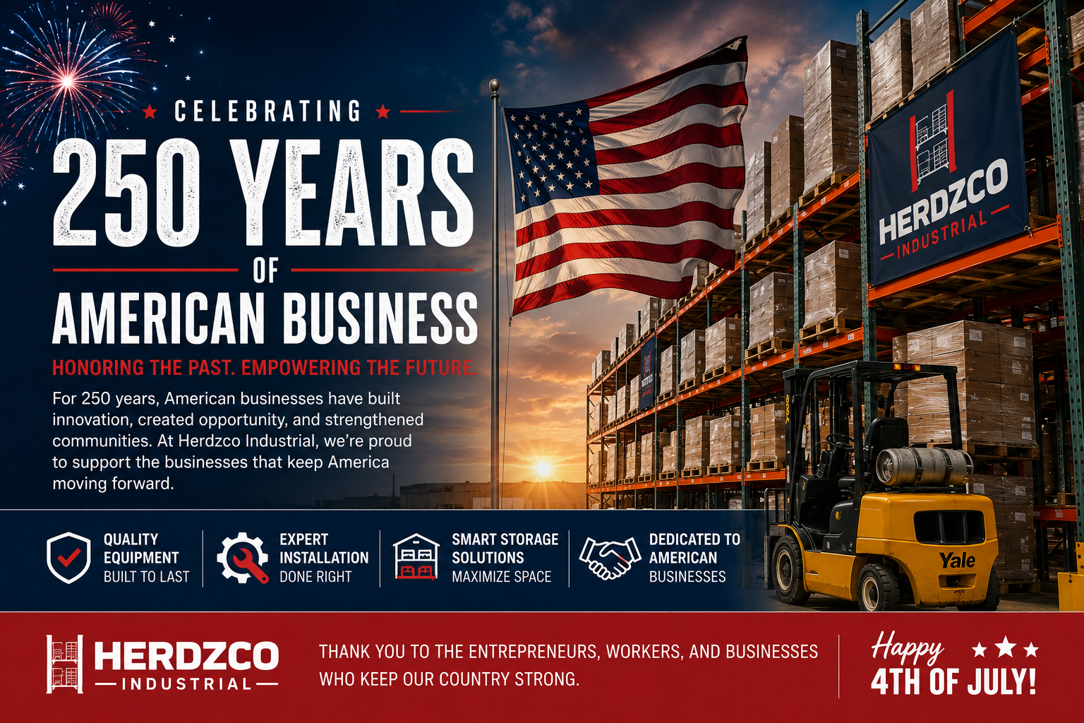 Celebrating 250 Years of American Innovation: Empowering the Businesses That Keep America Moving