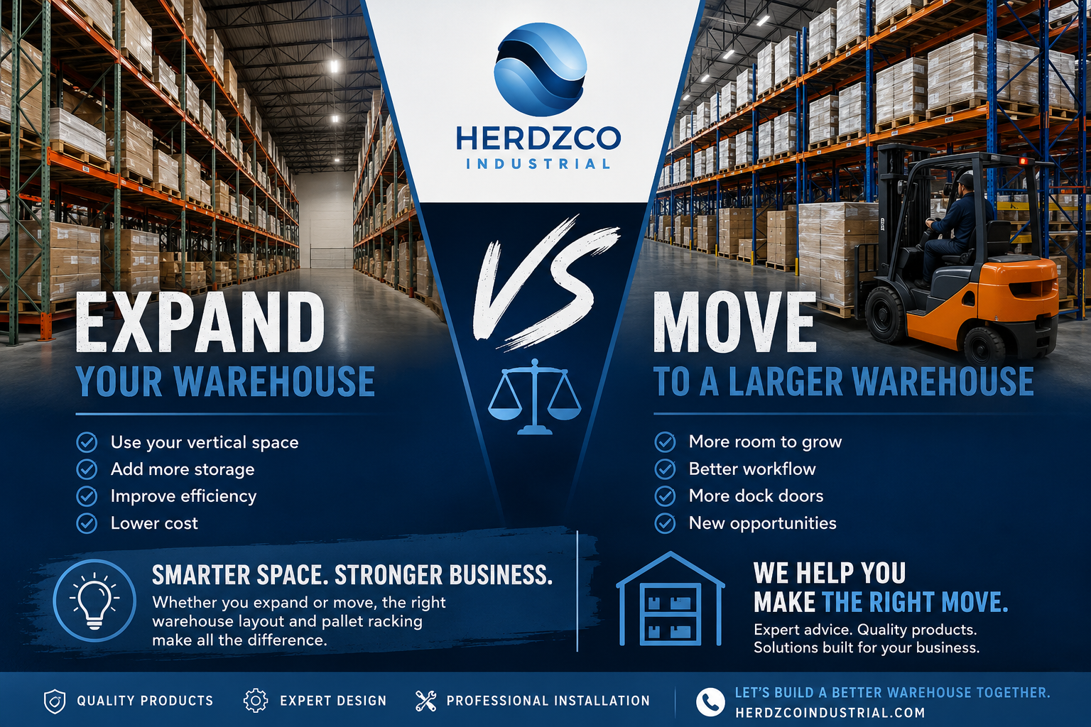 Warehouse Expansion vs. Moving: Which One Makes More Sense?