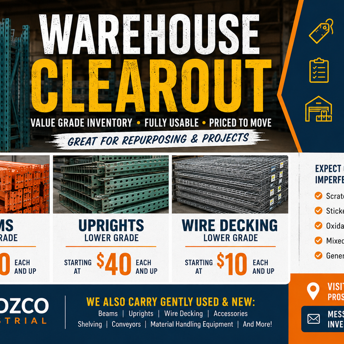 Introducing Our Value Grade Warehouse Inventory Program