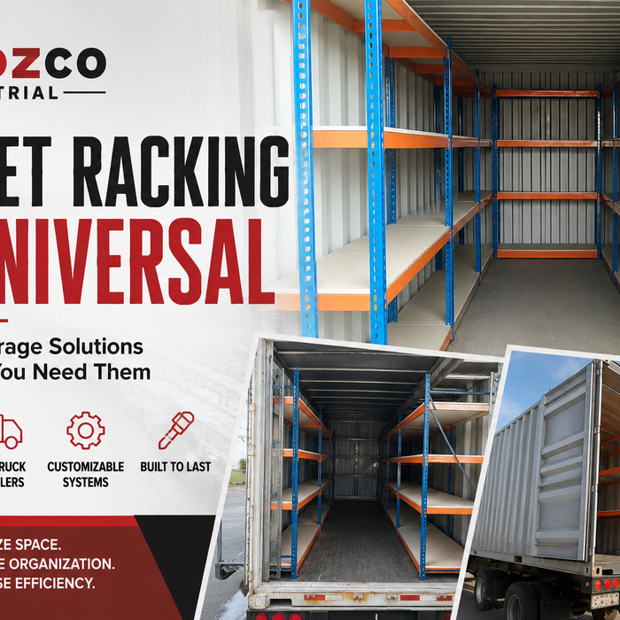 Pallet Racking Is More Universal Than You Think: Shipping Containers, Trailers & Custom Storage Solutions