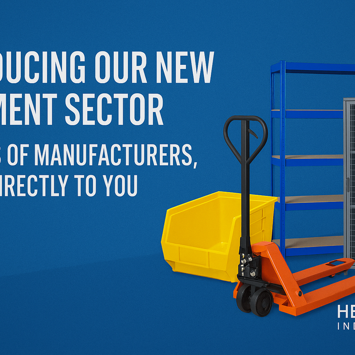 Introducing Herdzco Industrial’s New Equipment Sector: Hundreds of Manufacturers, Shipped Directly to You