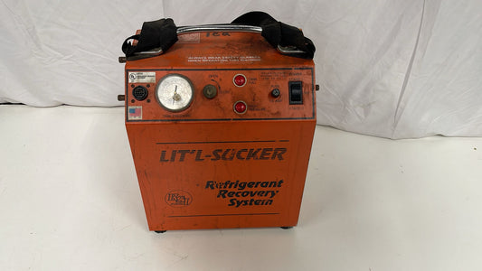RSI LIT’L-SUCKER Refrigerant Recovery System Machine (FOR PARTS / NOT WORKING)