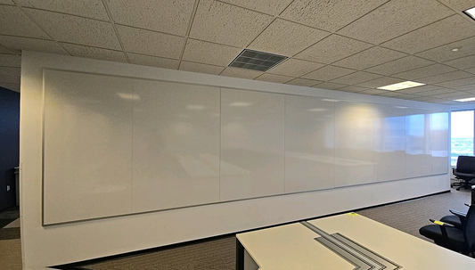 30ft x 6ft Executive Conference Room Dry Erase WhiteBoard Wall