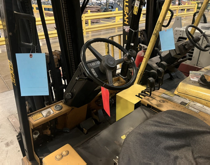 Caterpillar 5,000 lb Electric Forklift, Model M50DSA, S/N 8JC02722, Not Tested