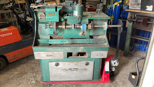 Sutton Landis Industrial Shoe Finisher Sanding Machine For Shoe Repair Leather Repair