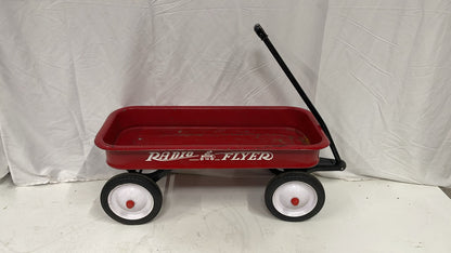 Radio Flyer Original Classic Red Steel Wagon