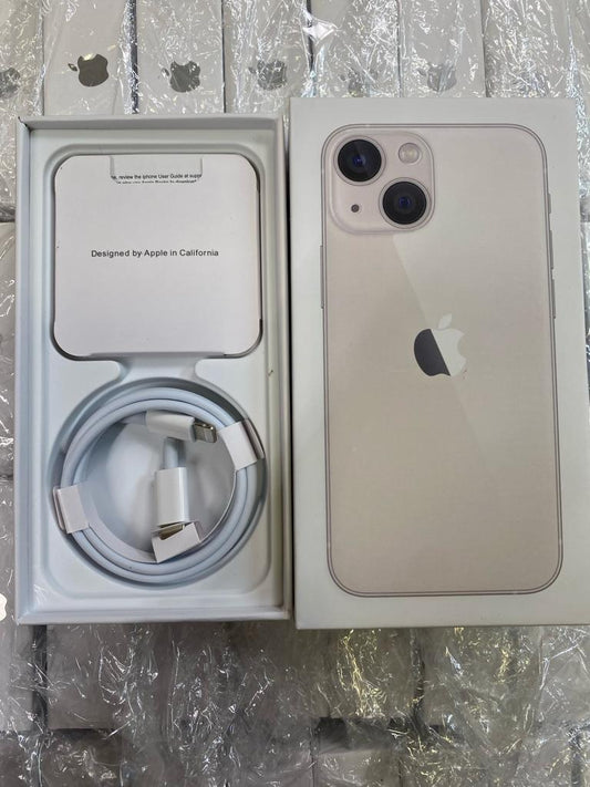Replacement iPhone 13 MINI WHITE Empty Retail Box & Accessories WHOLESALE DISCOUNTED BOX