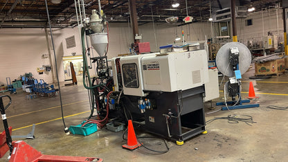 Cincinnati Milacron Sentry 55 Ton Horizontal Injection Molder, Model VS55-1.29, Injection Molding Machine