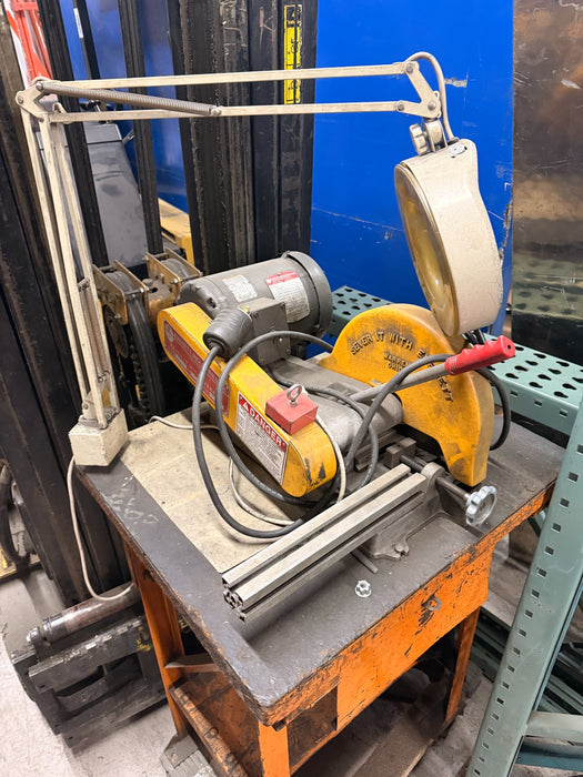 Everett Industries 10S Abrasive Cut Off Saw, 3HP, 230V, USED