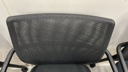 Steelcase Jersey Mesh Multi-Use Rolling Side Chair w/ Casters