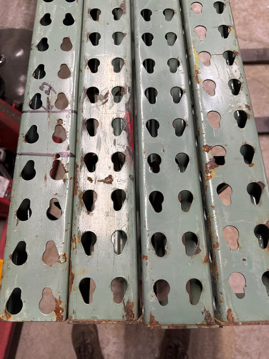 14ft x 42" Tear Drop Style Uprights USED