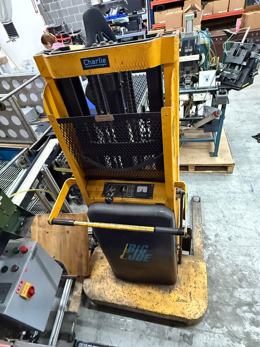 Big Joe 2018-T8 Walkie Stacker 2018-T8 2000 lbs Cap. , Used