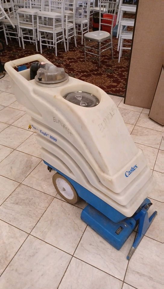Commercial Carpet Cleaner Castex Power Eagle 1000 - 8 Gal Wide