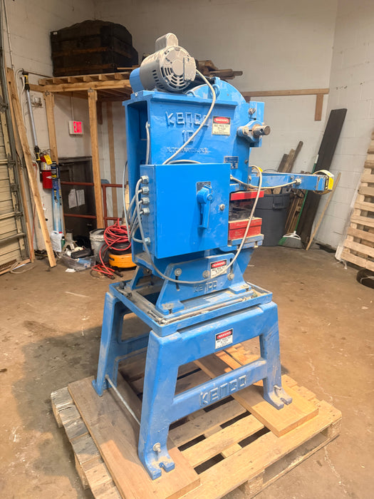 Kenco Teledyne 10 Ton Taber Press, Model 101-095-150, Used