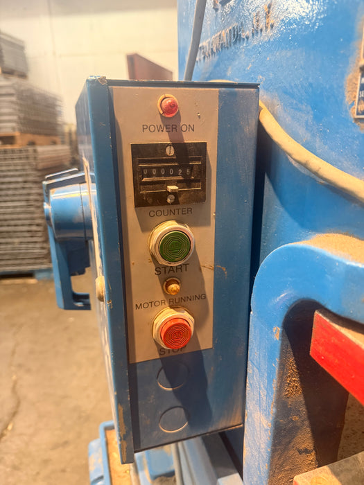 Kenco Teledyne 10 Ton Taber Press, Model 101-095-150, Used