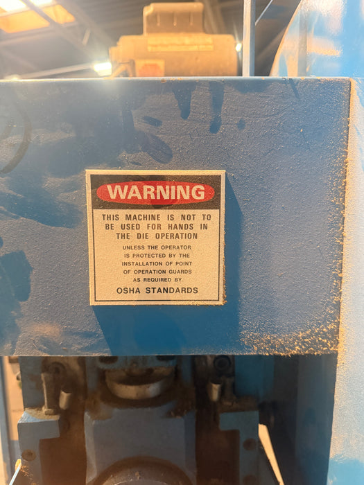 Kenco Teledyne 10 Ton Taber Press, Model 101-095-150, Used