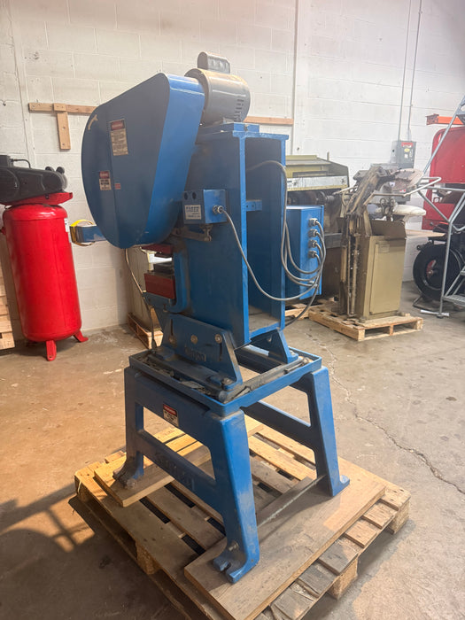 Kenco Teledyne 10 Ton Taber Press, Model 101-095-150, Used