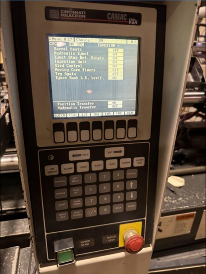 Cincinnati Milacron Sentry 55 Ton Horizontal Injection Molder, Model VS55-1.29, Injection Molding Machine