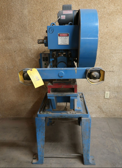 Kenco Teledyne 10 Ton Taber Press, Model 101-095-150, Used