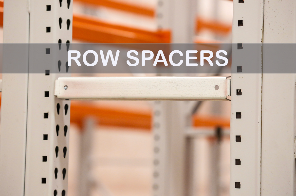 Universal Fit Row Spacers for All Teardrop Pallet Rack — Herdzco Industrial