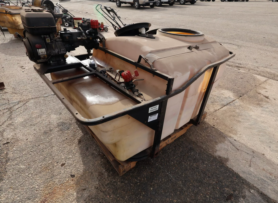 200-Gal. Lesco Poly Tank, with Kawasaki 5-HP Model FE-170 Gas Engine