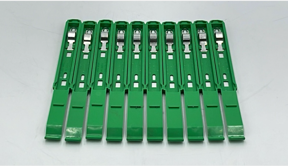 Lot of 8 Dell DHM Internal CD ROM Drive Side Mounting Rails/Bracket 86DVJ