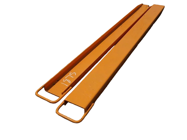 76"L Wolverine Pallet Forks Extensions, 1 Pair, Like-New