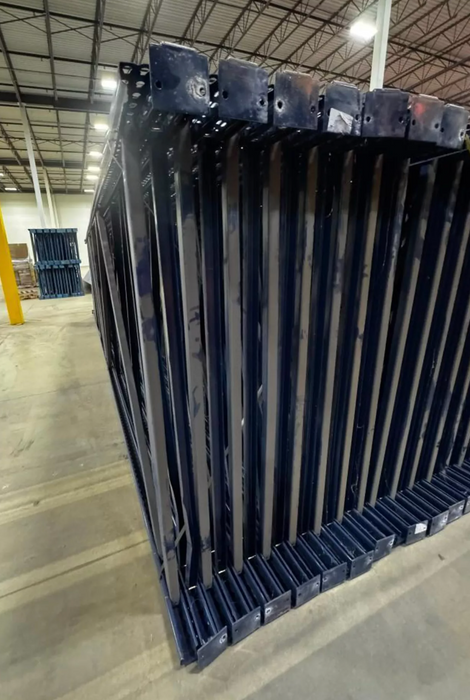 24ft (288") x 72" Tear Drop Style Uprights USED