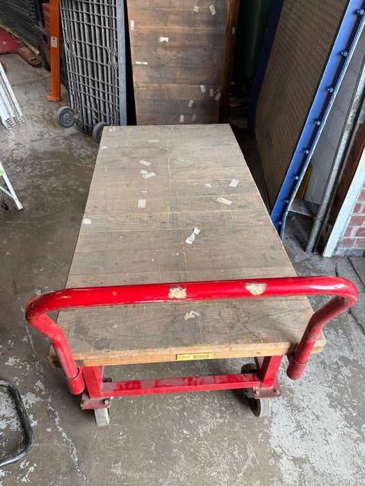 Height Platform Rolling Truck Cart, 60" x 29.5 x 41", Used