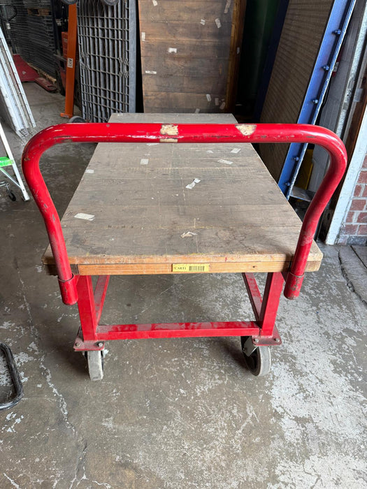 Height Platform Rolling Truck Cart, 60" x 29.5 x 41", Used