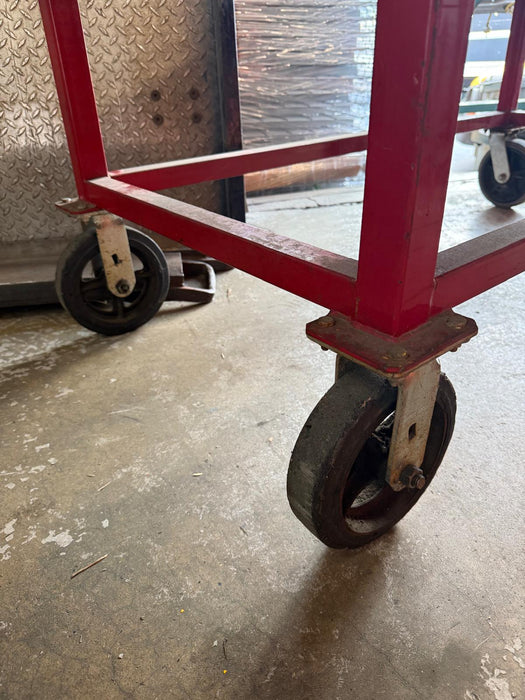 Height Platform Rolling Truck Cart, 60" x 29.5 x 41", Used