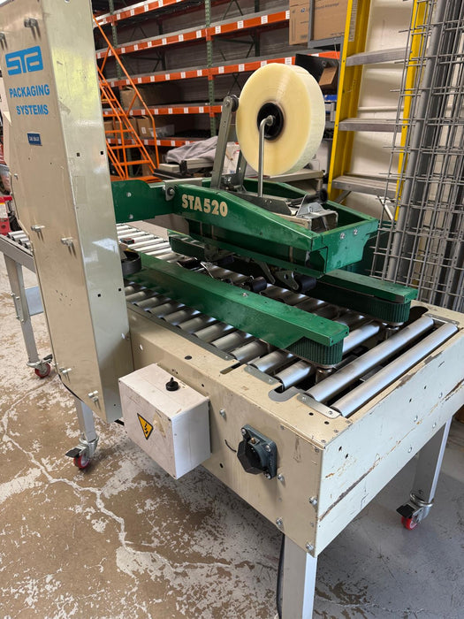 Sekisui STA520 Top/Bottom Tape Case Sealer Packaging Machine, Used