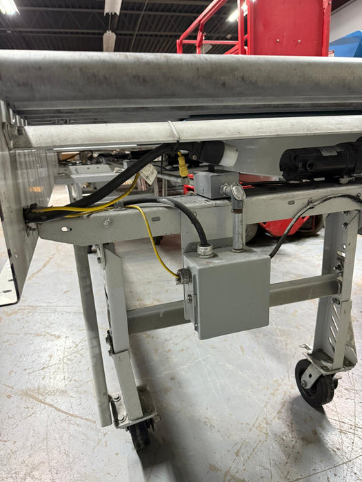 Roach Conveyor 20ft Length x 39in Wide Powered Motorized Roller Conveyor, Pre-Owned