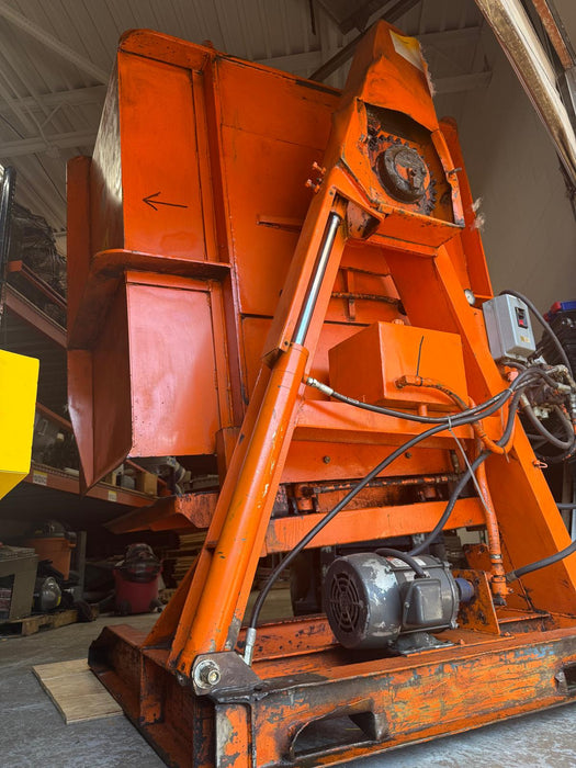 Payne Bros Hydraulic Pallet Inverter Machine – Free Standing 180° Rotation – Used
