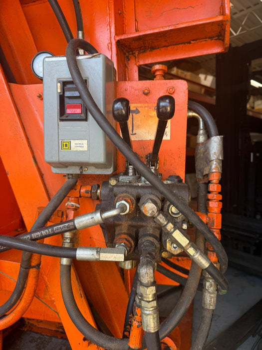 Payne Bros Hydraulic Pallet Inverter Machine – Free Standing 180° Rotation – Used