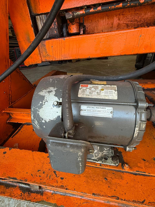 Payne Bros Hydraulic Pallet Inverter Machine – Free Standing 180° Rotation – Used