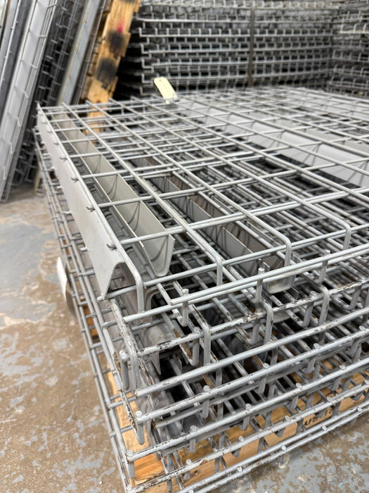 36"D x 36"L Pallet Rack Racking Shelf Wire Deck Decking Mesh, USED