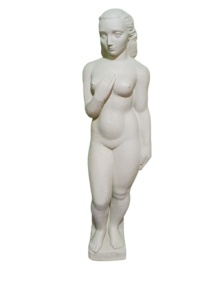 Greek Muse, Magnificent Sculpture of a Nude Woman Statue