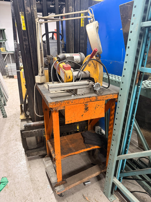 Everett Industries 10S Abrasive Cut Off Saw, 3HP, 230V, USED
