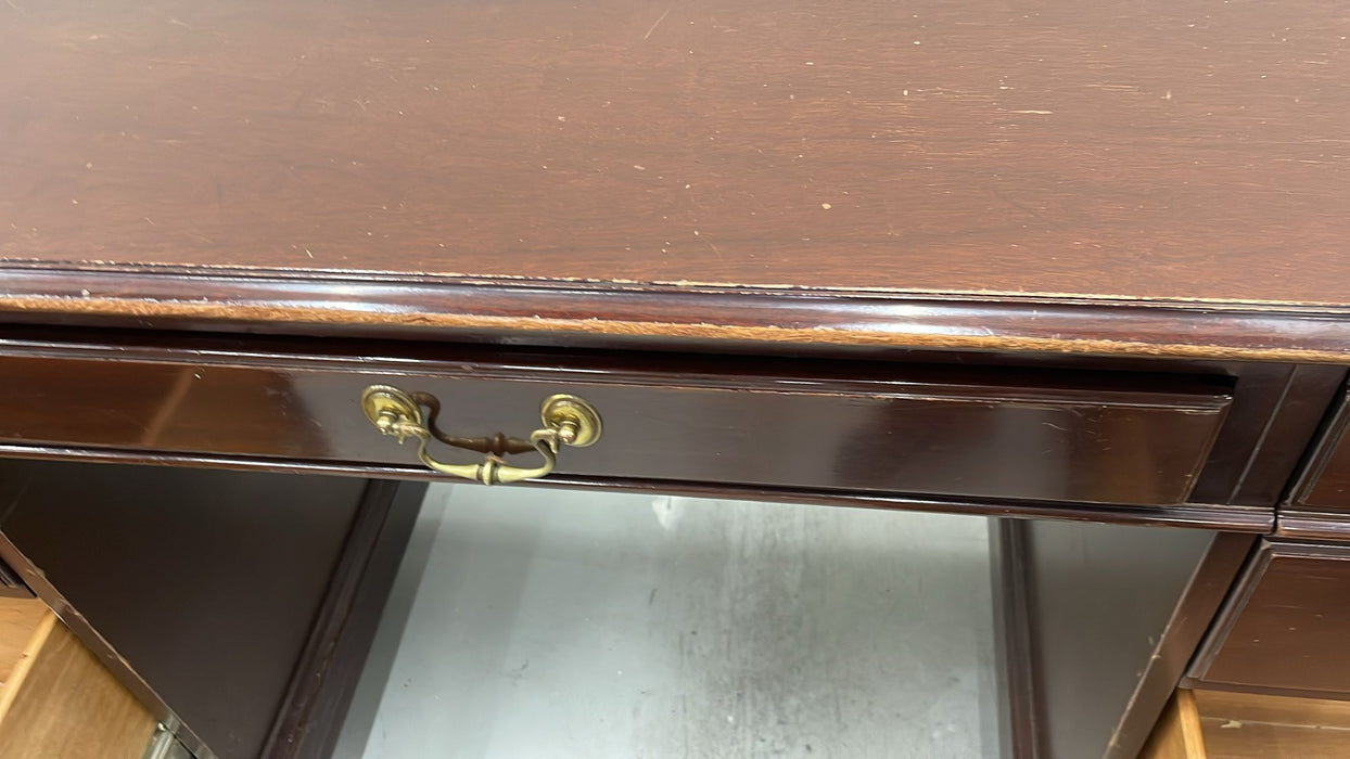 Credenza Desk Kittinger Georgian Collection Vintage Computer Desk Credenza & Lateral File Mahogany 85.75" x 30.25" x 19.5"
