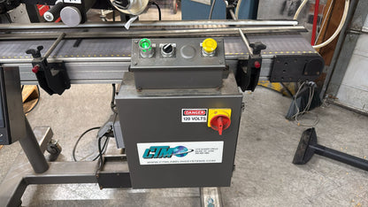 CTM 360A Labeling Applicator Systems, High Speed Label Applicator, Includes Integrated Conveyor Line, Used