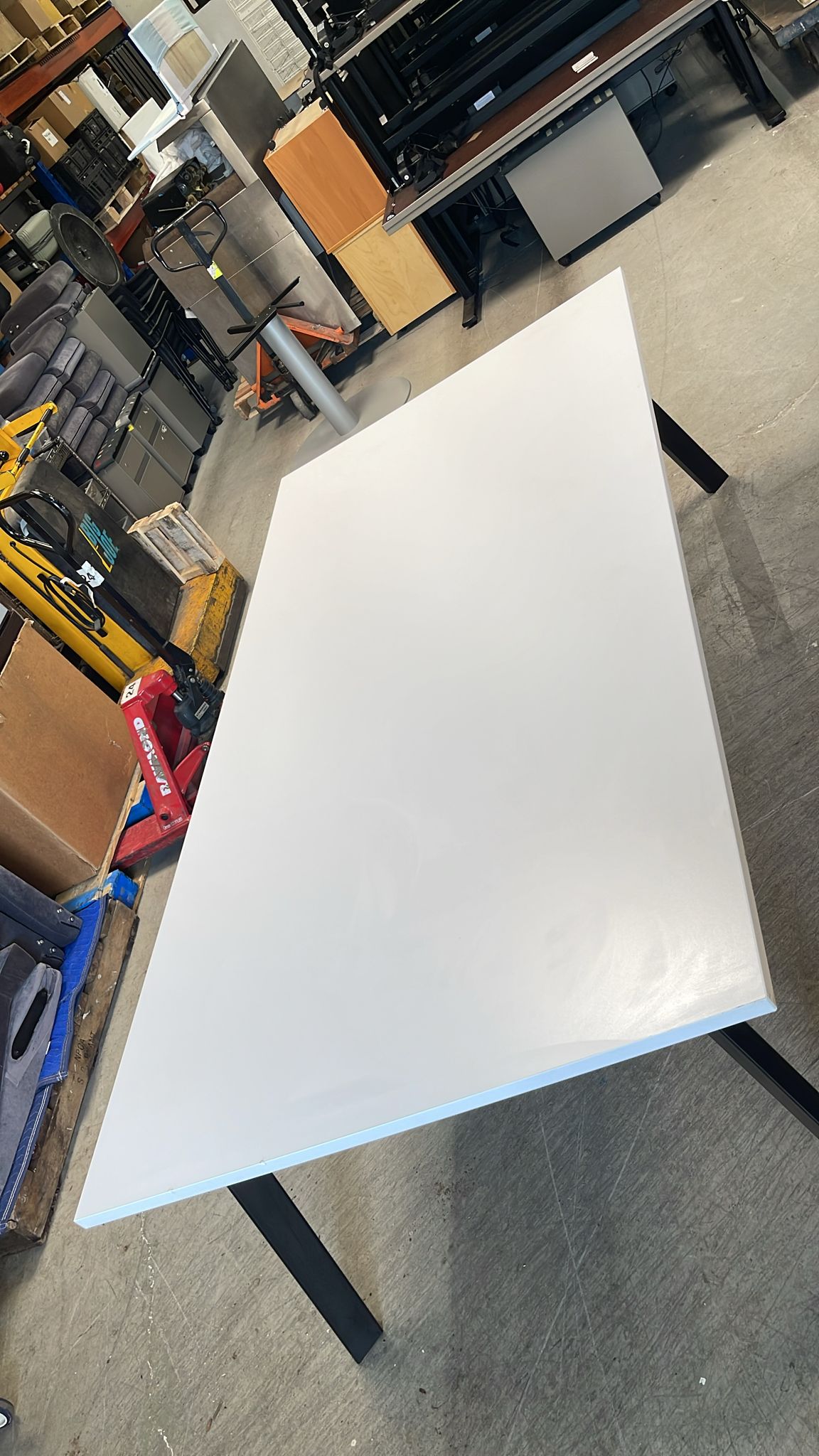 HON Conference Office Table White Laminated - 96" x 48"