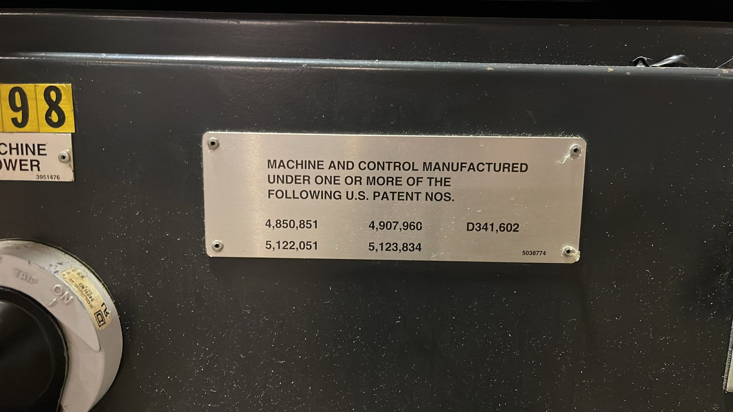 Cincinnati Milacron Sentry 55 Ton Horizontal Injection Molder, Model VS55-1.29, Injection Molding Machine