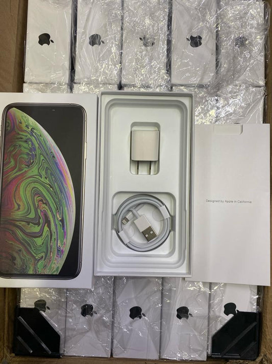 Replacement iPhone XS GREY Empty Retail Box & Accessories WHOLESALE DISCOUNTED BULK BOX