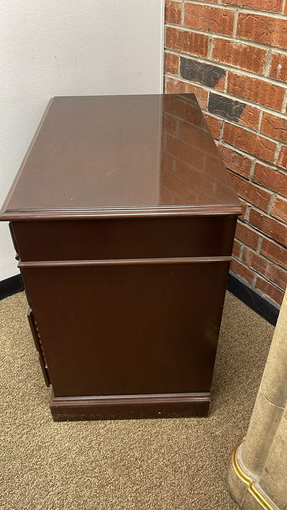 File Cabinet The Georgian Collection Kittinger Wood Vintage Mahogany 2 Drawer Cabinet - 29½"x19½"x30½"