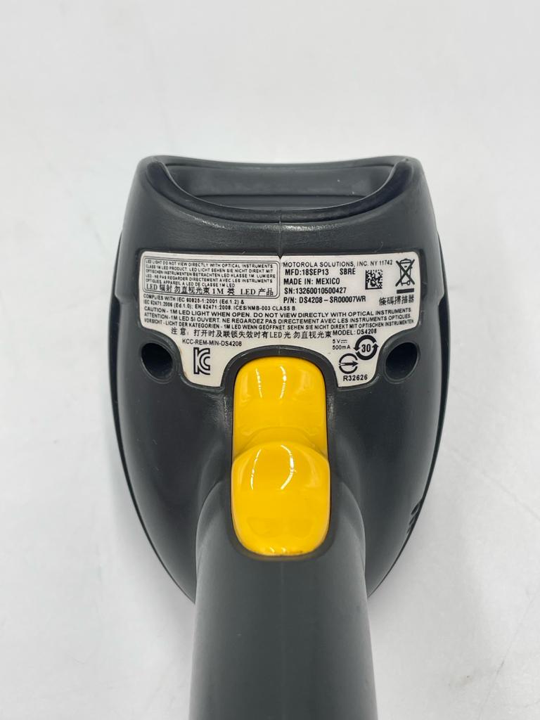 Motorola Handheld Barcode Scanner Motorola DS4208 Handheld 1D/2D Barcode Scanner w/ USB Cable - Black ...